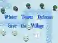Spel Winter Torenverdediging: Red het Dorp online