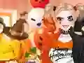 Spel Pompoen Snijden met Harley online Spel Pompoen Snijden met Harley online