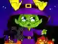 Spel Middernacht Halloween Puzzel online