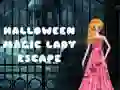 Spel Halloween Magische Dame Ontsnapping online