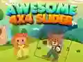 Spel Geweldige 4x4 Slider online Spel Geweldige 4x4 Slider online