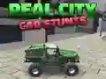 Spel Echte Stunts met Auto's in de Stad online Spel Echte Stunts met Auto's in de Stad online