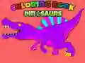 Spel Kleurboek Dinosaurussen online Spel Kleurboek Dinosaurussen online