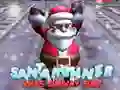 Spel Santa Runner Kerst Metro Surf online