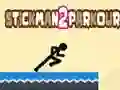 Spel StickMan Parkour 2 online Spel StickMan Parkour 2 online