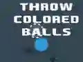 Spel Gooi gekleurde ballen online Spel Gooi gekleurde ballen online