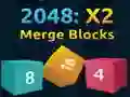 Spel 2048: X2 Blokken Samenvoegen online Spel 2048: X2 Blokken Samenvoegen online