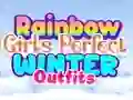 Spel Regenboog Meisjes: Perfecte Winteroutfits online Spel Regenboog Meisjes: Perfecte Winteroutfits online