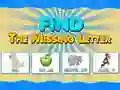Spel Vind de ontbrekende letter online