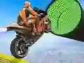 Spel Motorfiets Stunts Rijden online