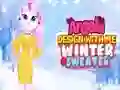 Spel Angela Ontwerp Met Mij: Wintertrui online Spel Angela Ontwerp Met Mij: Wintertrui online