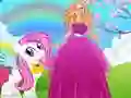 Spel Barbie en Pony Kleden online