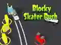 Spel Blokkerige Skate Rush online Spel Blokkerige Skate Rush online