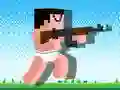 Spel Noob Rush versus Pro Monsters online Spel Noob Rush versus Pro Monsters online