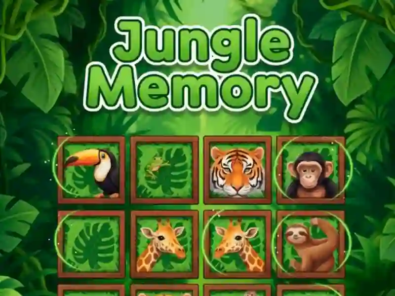 Spel Jungle-geheugen online