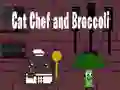 Spel Kat Chef en Broccoli online Spel Kat Chef en Broccoli online