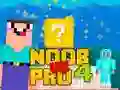 Spel Noob vs Pro 4 Lucky Block online Spel Noob vs Pro 4 Lucky Block online