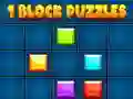 Spel 1 Blok Puzzels online Spel 1 Blok Puzzels online