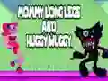 Spel Moeder Lange Benen en Huggy Wuggy online Spel Moeder Lange Benen en Huggy Wuggy online