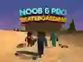 Spel Noob & Pro Skateboarden online Spel Noob & Pro Skateboarden online