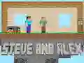 Spel Steve en Alex online Spel Steve en Alex online