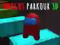 Spel Amog Us Parkour 3D online