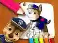 Spel PAW Patrol Kleurenboek online