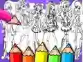 Spel Monster High Kleurboek online