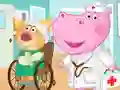 Spel Spoedziekenhuis Hippopotamus Dokter online Spel Spoedziekenhuis Hippopotamus Dokter online