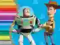 Spel Kleurboek voor Toy Story online