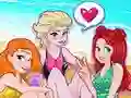Spel Prinsessen Strandfeest online Spel Prinsessen Strandfeest online