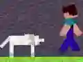 Spel Steve en Wolf online Spel Steve en Wolf online