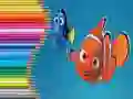Spel Kleurboek voor Zoektocht naar Nemo online Spel Kleurboek voor Zoektocht naar Nemo online