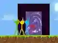 Spel Stickman Parkour Luchtland online Spel Stickman Parkour Luchtland online