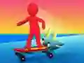 Spel Waanzinnige Skate Race online Spel Waanzinnige Skate Race online