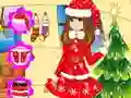 Spel Kerstmeisje Aankleedspel online Spel Kerstmeisje Aankleedspel online