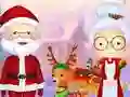 Spel Mr en Mrs Santa's Kerstavontuur online