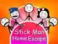Spel Stickman Huis Ontsnapping online