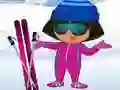 Spel Dora: Ski Kleding Aankleden online