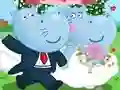 Spel Hippopotamus Huwelijksfeest online Spel Hippopotamus Huwelijksfeest online