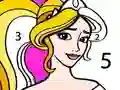 Spel Prinses Kleur Door Nummer online Spel Prinses Kleur Door Nummer online