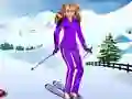 Spel Barbie Snowboard Jurk online