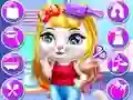 Spel Chique Baby Katten Kapsalon online