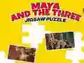 Spel Maya en de Drie Puzzels online Spel Maya en de Drie Puzzels online