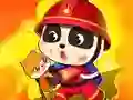 Spel Kleine Panda Brandweerman online Spel Kleine Panda Brandweerman online