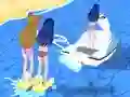 Spel Meisje Surfer 3D online Spel Meisje Surfer 3D online