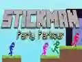 Spel Stickman Party Parkour online Spel Stickman Party Parkour online