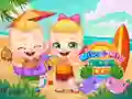 Spel Mike en Mia: Stranddag online Spel Mike en Mia: Stranddag online
