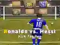 Spel Messi vs Ronaldo Kick Tac Toe online