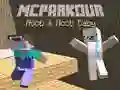 Spel MCParkour Noob en Noob Baby online